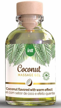 Массажный гель для интимных зон Intt Coconut Vegan (30 мл) || 
