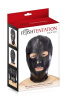 Капюшон для БДСМ с открытыми глазами и ртом Fetish Tentation Open mouth and eyes BDSM hood || 