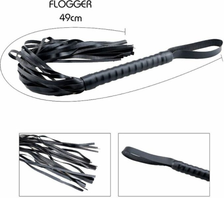 Набор БДСМ аксессуаров Alive Secret Desires Black BDSM Kit (8 pcs) || 