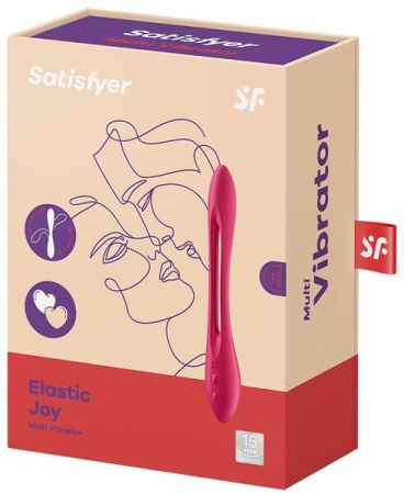 Вибратор Satisfyer Elastic Joy Red || 