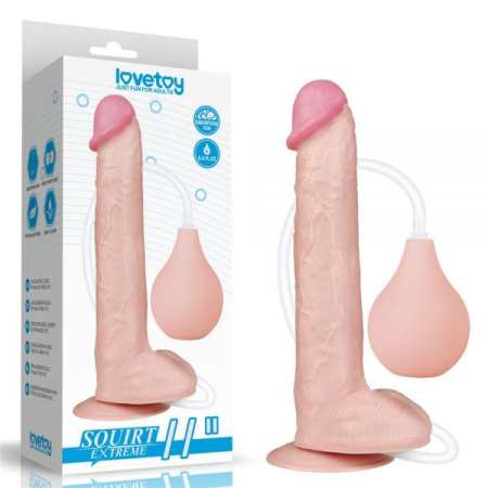 Фаллоимимтатор с функцией семяизвержения 11'' Squirting Dildo || 