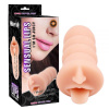Мастурбатор Abby Sensual Lips, Flesh || 