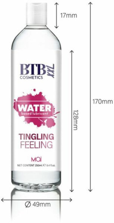 Смазка на водной основе с эффектом вибрации MAI TINGLING FEELING (250 мл) || 