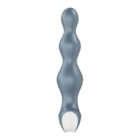 Анальный стимулятор-бусины с двумя моторами Satisfyer Lolli-Plug 2 (ice blue) || 