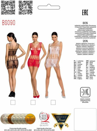 Бодистокинг Passion BS090 red || 