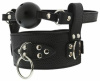 Кляп с ошейником BLAZE BREATHABLE BALL GAG WITH COLLAR