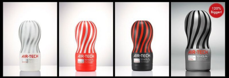 Мастурбатор Tenga Air-Tech Regular, более высокая аэростимуляция и всасывающий эффект || 