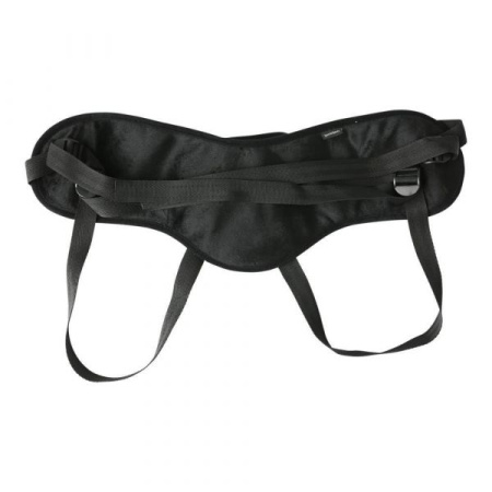 Трусы для страпона Sportsheets - SizePlus Beginners Black, широкий пояс, комфортные || 