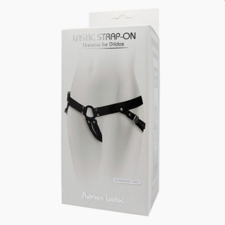 Джинсовые трусики для страпона Adrien Lastic - Lastic Strap-on || 