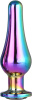DT21822 Анальная пробка конической формы Dream Toys GLEAMING LOVE COLOURED PLEASURE PLUG L || 