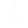 Цепочка на шею и пояс Bijoux Indiscrets Magnifique I Body Chain - Gold, украшение на тело