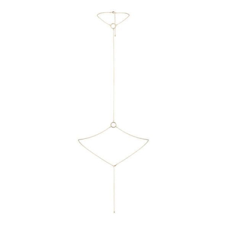Цепочка на шею и пояс Bijoux Indiscrets Magnifique I Body Chain - Gold, украшение на тело