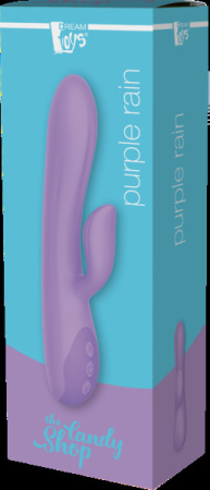 Вибратор кролик Dream Toys THE CANDY SHOP PURPLE RAIN , Фиолетовый || 