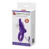 Эрекционное виброкольцо Vibrant Penis Ring, Violet || 