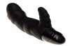 Вибратор рельефный Adrien Lastic Typhoon Black со стимуляцией точки G, два мотора || 