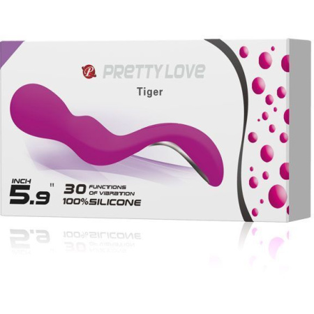 Вибромассажер TIGER, Purple || 