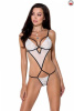 Боди монокини ORIHIME BODY white XXL/XXXL - Passion