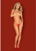 Комбинезон Obsessive Bodystocking N102 RED S/M/L
