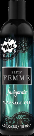 Массажное масло FLITE FEMME Wet INVIGORATE 118 мл