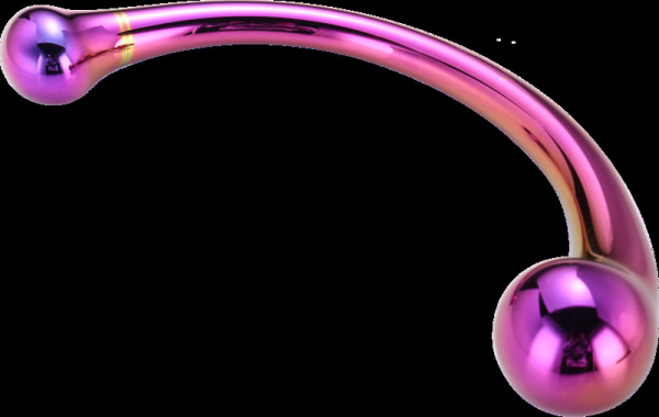 DT21835 Изогнутый стеклянный фаллоимитатор Dream Toys GLAMOUR GLASS CURVED WAND
