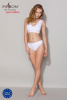 Трусики-бразилиана из хлопка Passion PS005 PANTIES white, size M || 