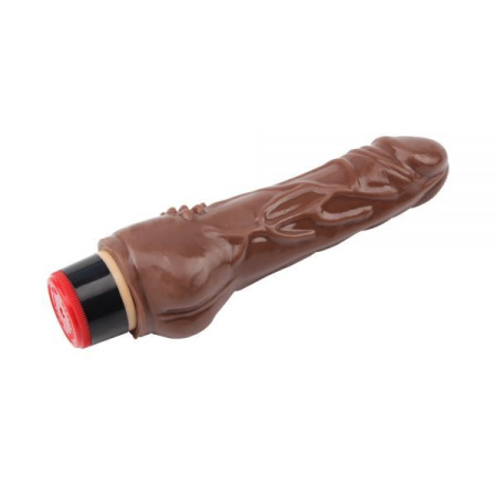 Вибромассажер 7.8” Vibe Cock, Brown || 