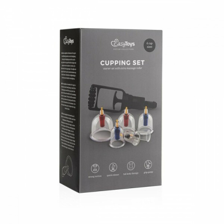 Набор вакуумных помп для сосков Easytoys Cupping Set || 