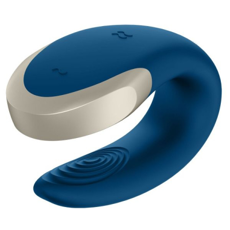 Смарт-вибратор для пар Satisfyer Double Love (Blue) || 