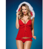 Комплект Obsessive 851-CST-3 costume Red® L/XL 4 предмета || 