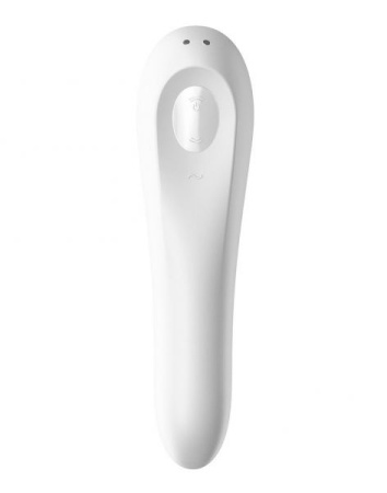 Смарт вибратор и вакуумный стимулятор 2-в-1 Satisfyer Dual Pleasure White || 