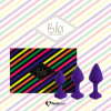 Набор силиконовых анальных пробок FeelzToys - Bibi Butt Plug Set 3 pcs Purple || 