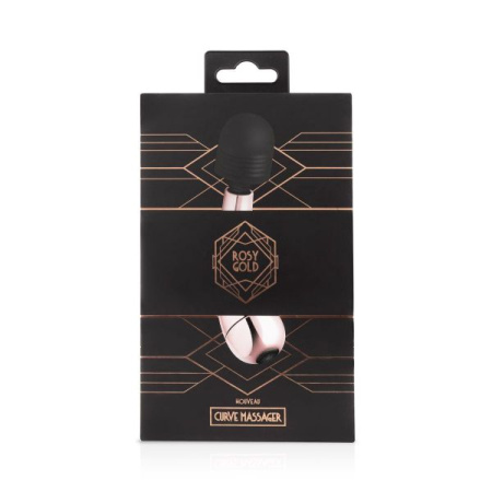 Мини вибромассажер Rosy Gold - Nouveau Mini Curve Massager || 