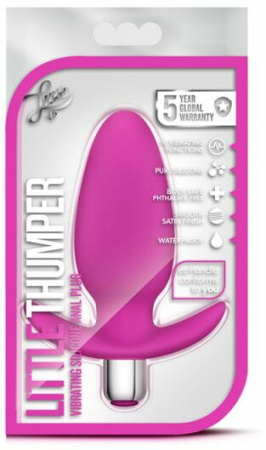 Анальная пробка LUXE LITTLE THUMPER, FUCHSIA || 