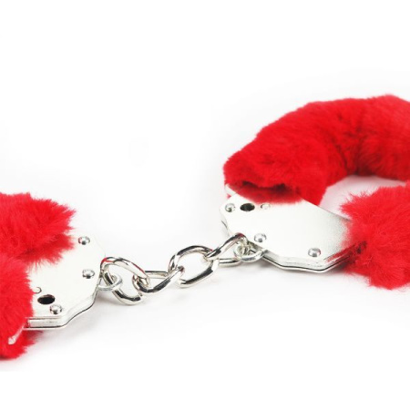 Наручники Fluffy Hand Cuffs, Red || 