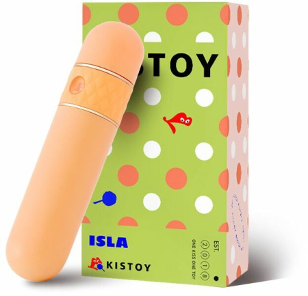 Вакуумный вибратор KisToy ISLA Orange || 