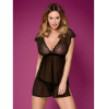 Бебидолл черный Obsessive 857-BAB-1 babydoll S/M || 
