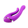 Вибромассажер Dual Kiss, Purple || 