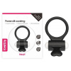 Эрекционное виброкольцо Power Clit Cockring , Black || 