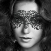 Маска на лицо Bijoux Indiscrets - Dalila Mask, виниловая, клеевое крепление, без завязок || 