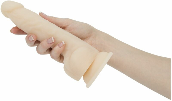 Фаллоимитатор ADDICTION - Naked - 9" Thrusting Dildo with Remote - Vanilla