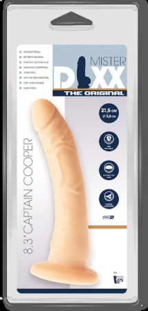 Гибкий фаллоимитатор DREAM TOYS Dildo Mr. Dixx Captain Cooper 8.3inch || 