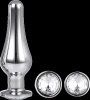 DT21874 Набор анальных пробок конической формы Dream Toys GLEAMING LOVE PLEASURE SET SILVER