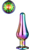 DT21820 Анальная пробка конической формы Dream Toys GLEAMING LOVE COLOURED PLEASURE PLUG S