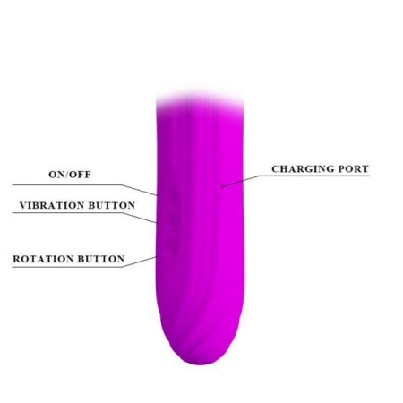 Вибратор Aaron, Purple || 