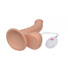 Вибромассажер 8.8" The Ultra Soft Dude, Flesh Vibrating || 