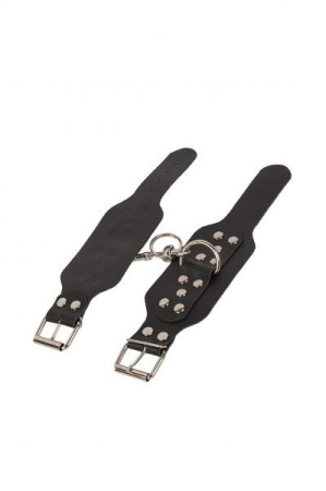 Наручники Leather Hand Cuffs, Black || 