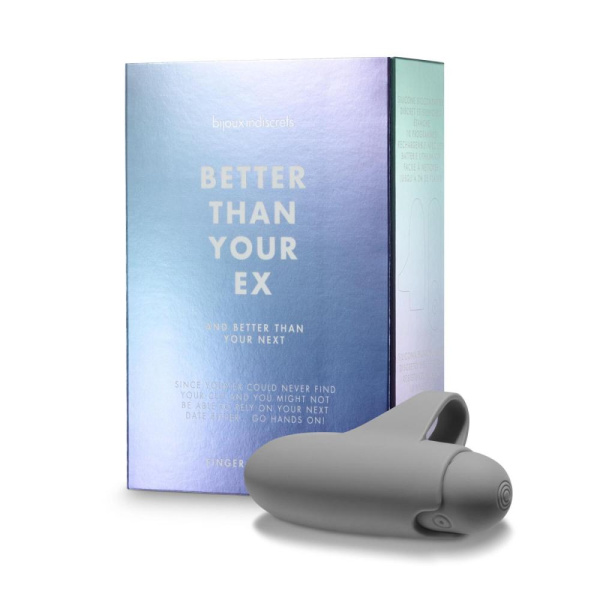 Вибратор на палец Bijoux Indiscrets - Better Than Your Ex, перезаряжаемый Вибратор на палец Bijoux Indiscrets - Better Than Your Ex, перезаряжаемый