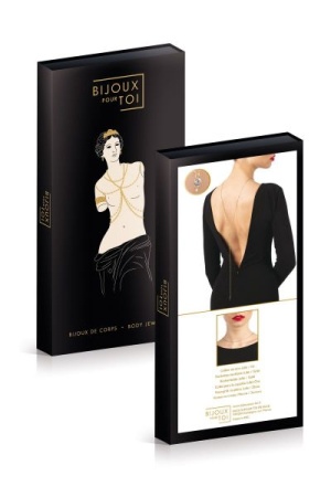 Колье на спину Bijoux Pour Toi - Julie Gold || 