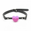 F61287 Кляп сердце Silicone Luxury Fetish Pink