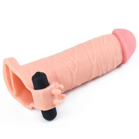 асадка с вибрацией Add 2" Vibrating Penis Sleeve, Flesh || 